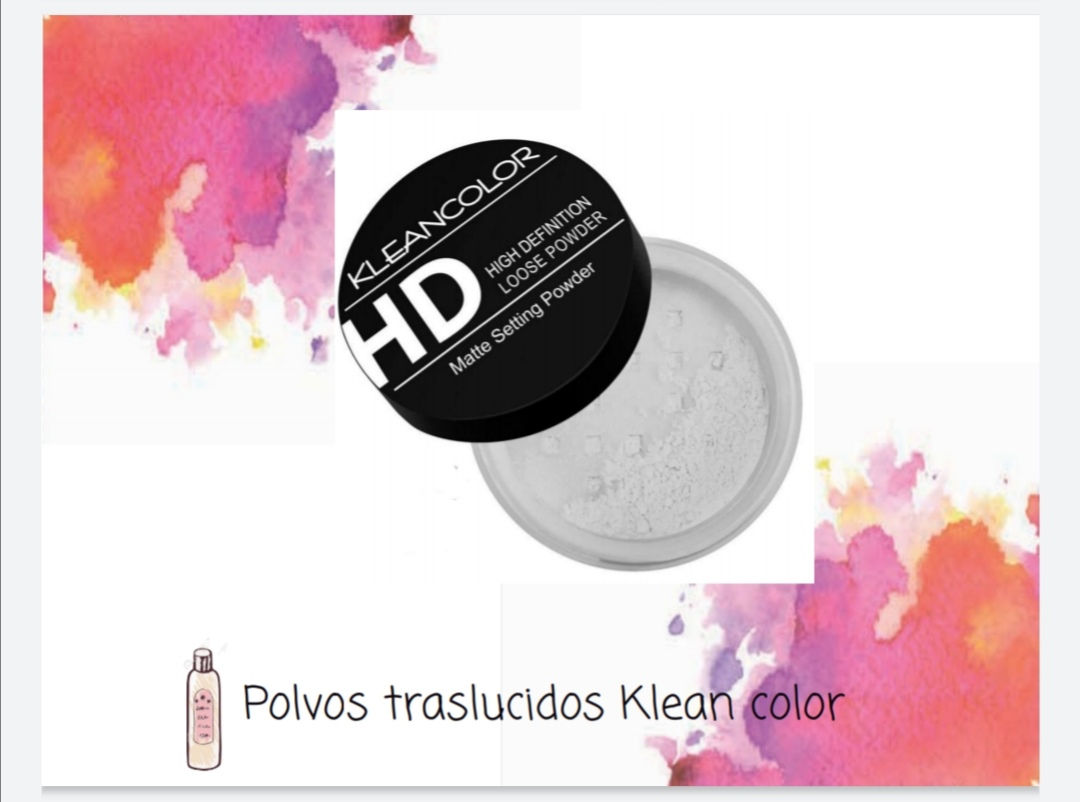 Polvos traslucidos Klean color
