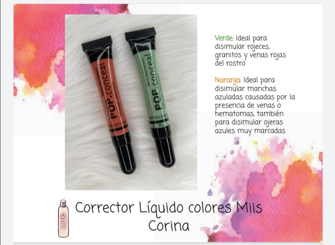 Corrector liquido Miis corina