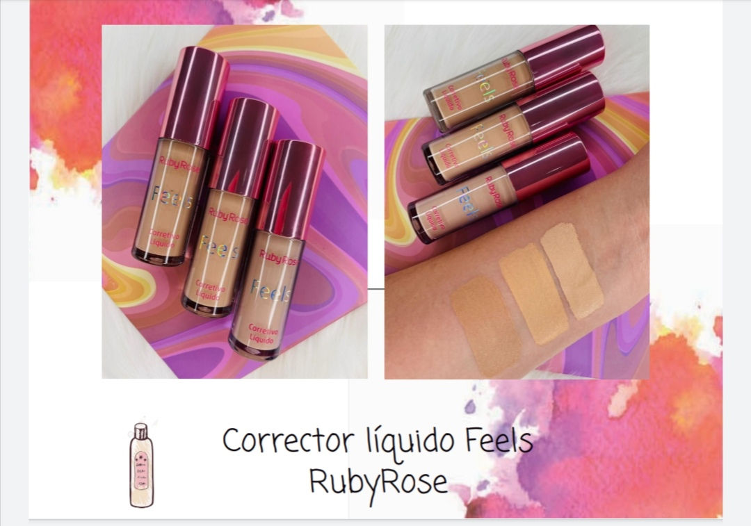 Corrector liquido feels Rubyrose