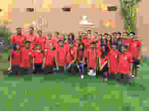 The Anand Niketan School delegation