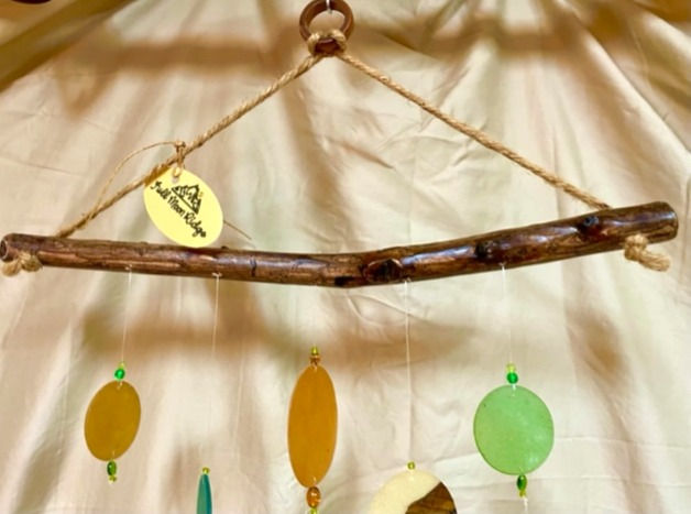 Thumbnail: Green and Turquoise Wind Chimes