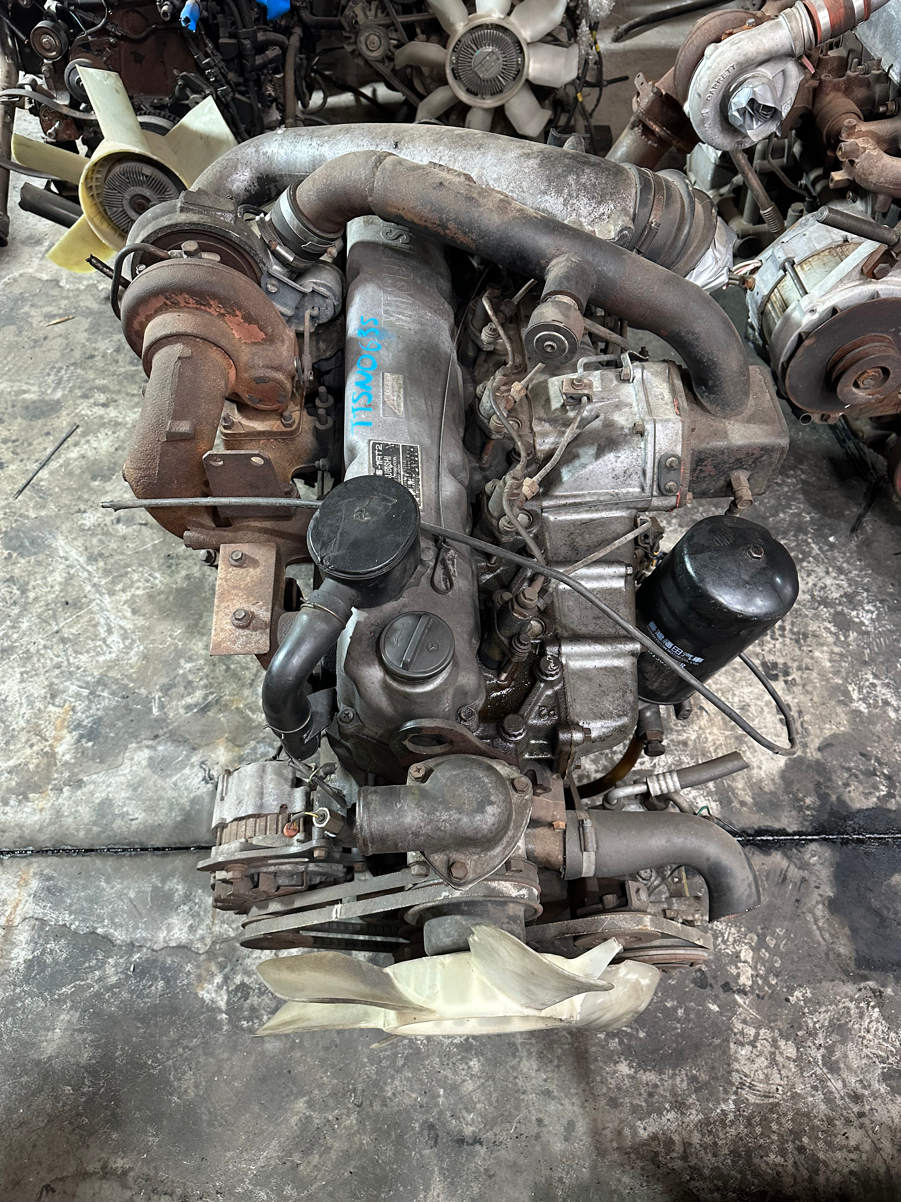 MITSUBISHI 6D15 TURBO ENGINE