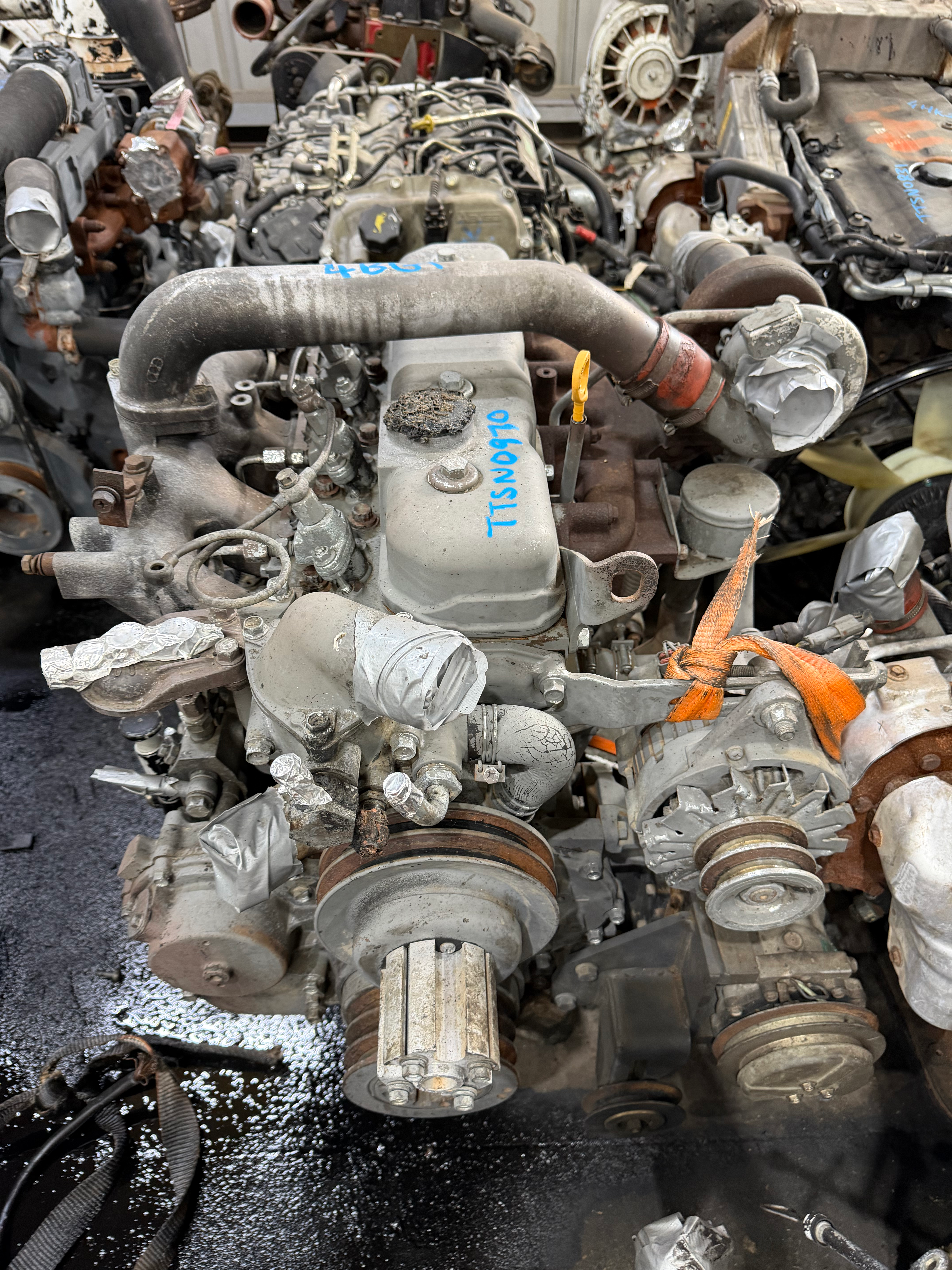 ISUZU 4BG1 MACHINERY ENGINE