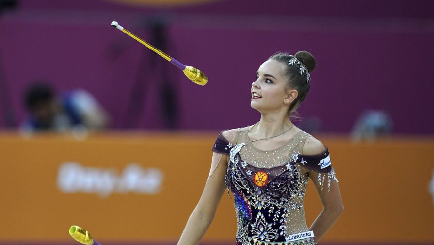 Hair accessories for rhythmic gymnastics