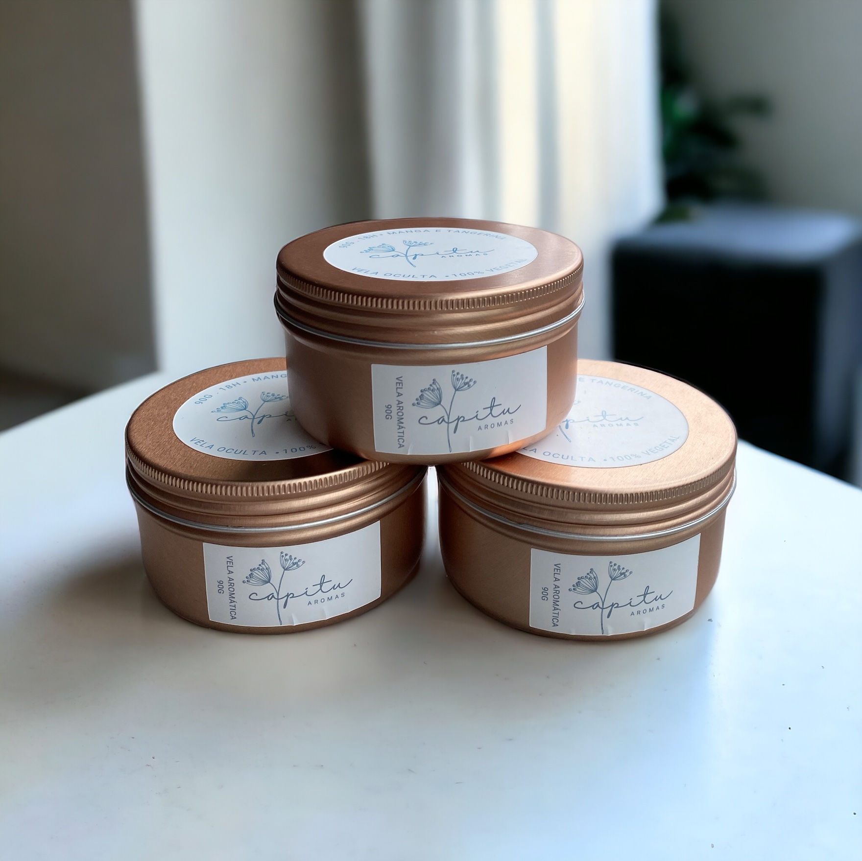 Vela 90g | Café e Maracujá