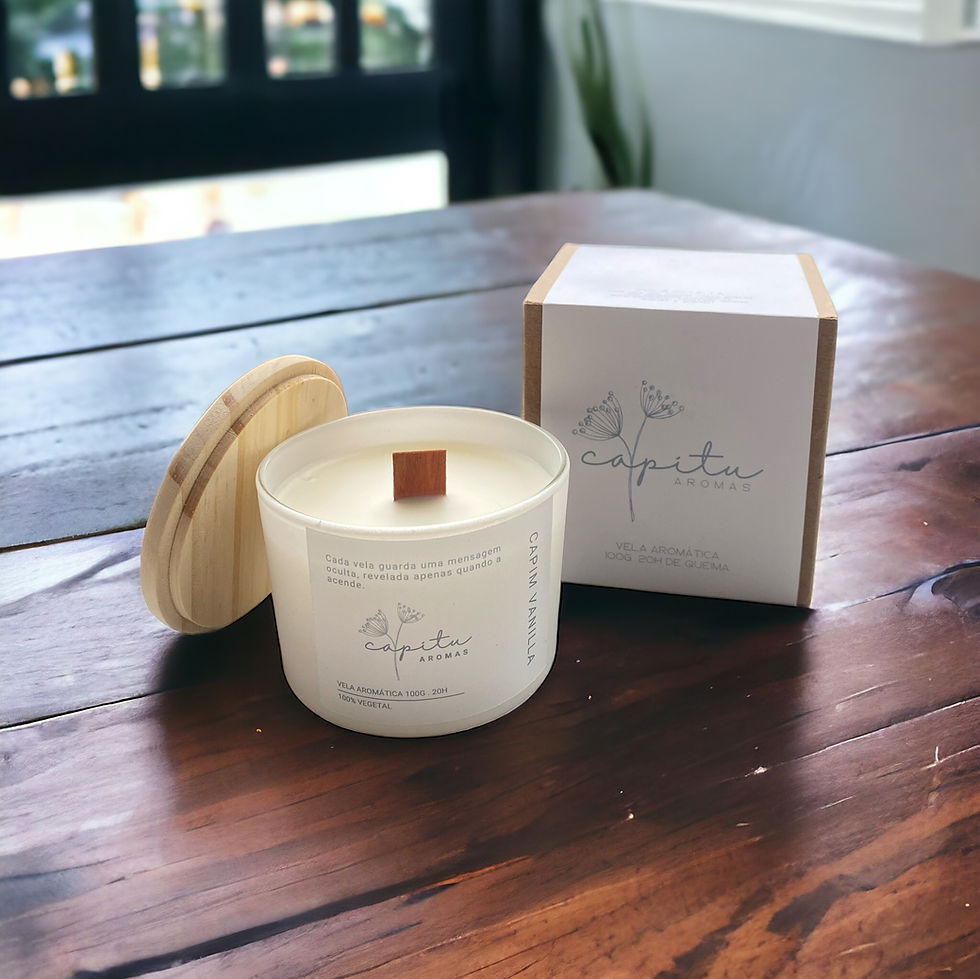 Miniatura: Vela 100g | Capim Vanilla