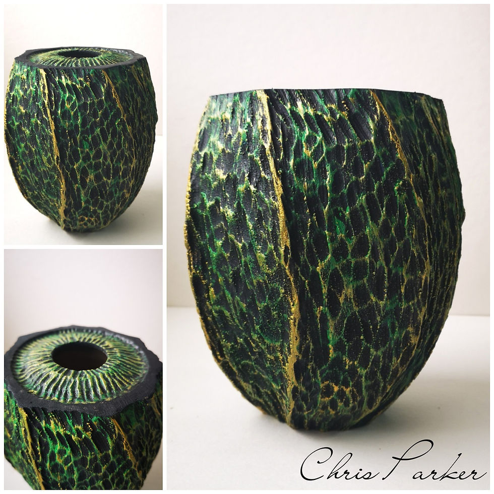 Turning, Texturing & colouring