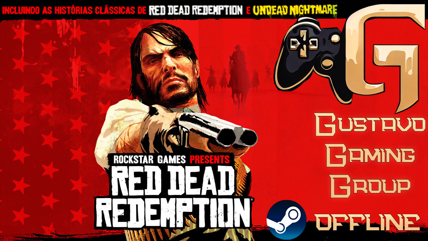 Red Dead Redemption 1 PC OFFLINE STEAM conta compartilhada GGG Store