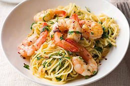 linguine-with-prawns-chilli-garlic-rocke
