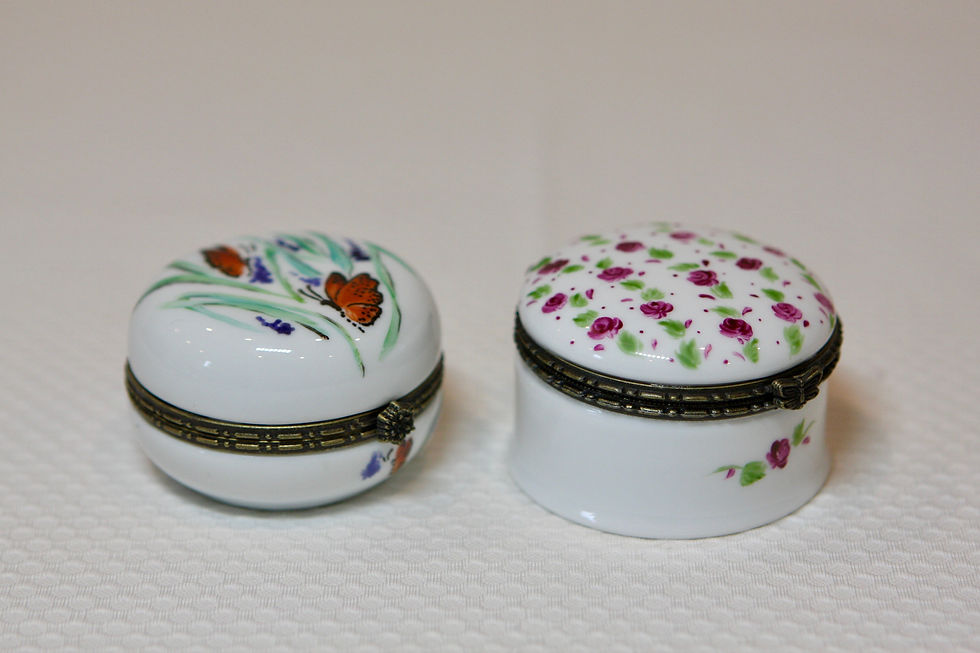 Miniature : Boites aux roses framboises