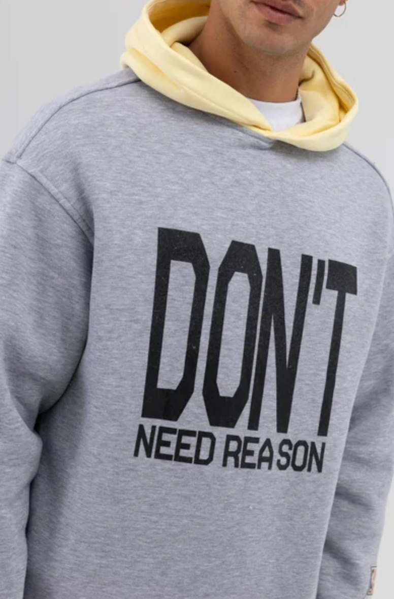 Küçük resim: Kış sezonuna Luna Wearss ile girin! Çift renk baskılı oversize kırmızı sweatshir