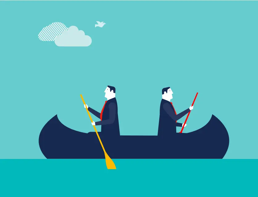 Figure 2.1: The visionless organization.