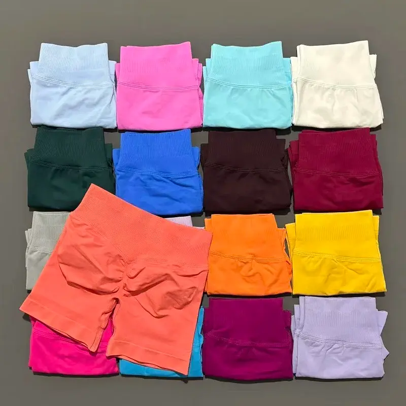 Workout High Waist Shorts