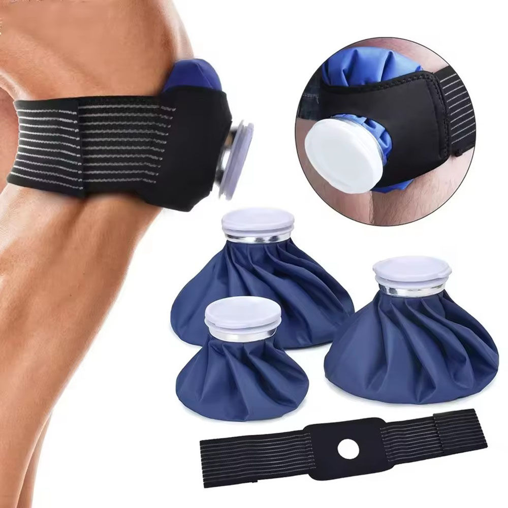 Reusable Ice or Hot Water Bag with Bandage