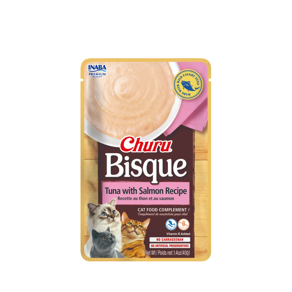 Crema de Churu Receta de Atún con Salmón
