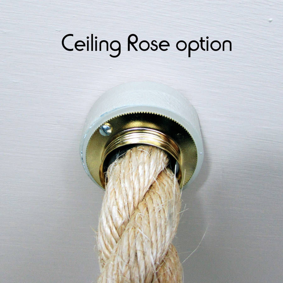 Thumbnail: Edison Rope Pendant Light