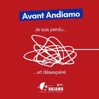 Avant andiamo : je suis perdu et désespéré
