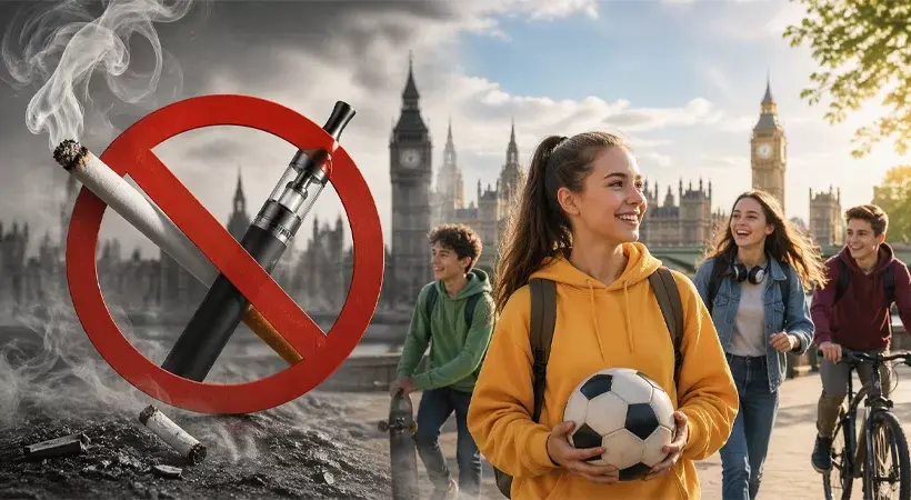 സിഗരറ്റ് ഇല്ലാത്ത പുതിയ തലമുറ; ബ്രിട്ടനിൽ ‘ടുബാക്കോ ആൻഡ് വേപ്സ് ബിൽ’ പാസ്സായി