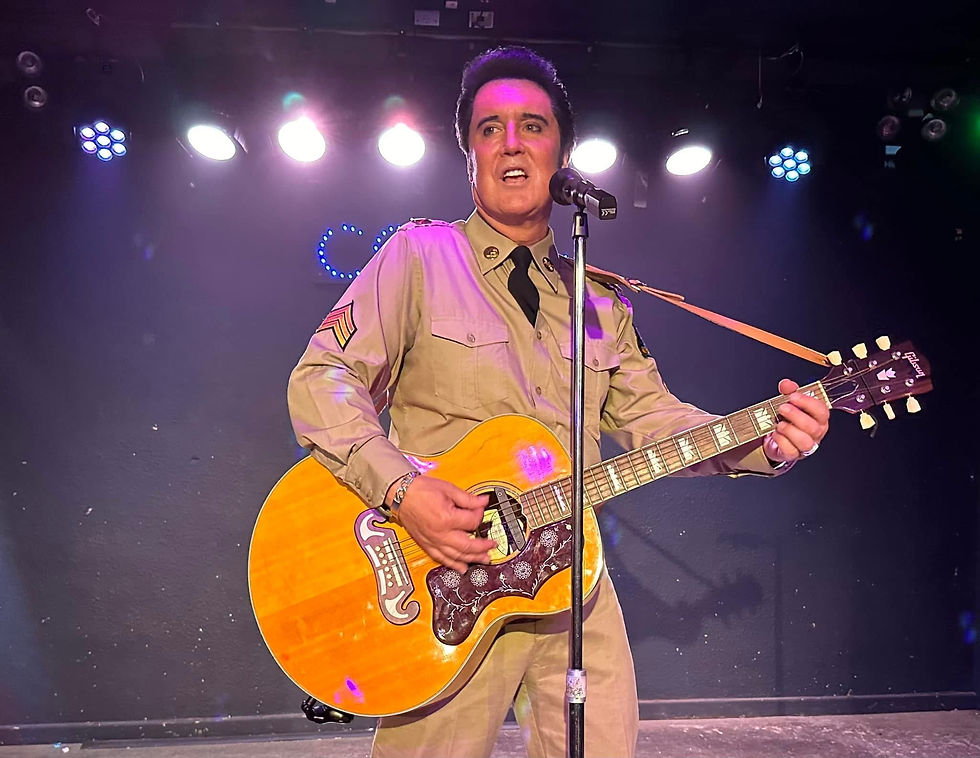 ELVIS with STEVE HALLIDAY