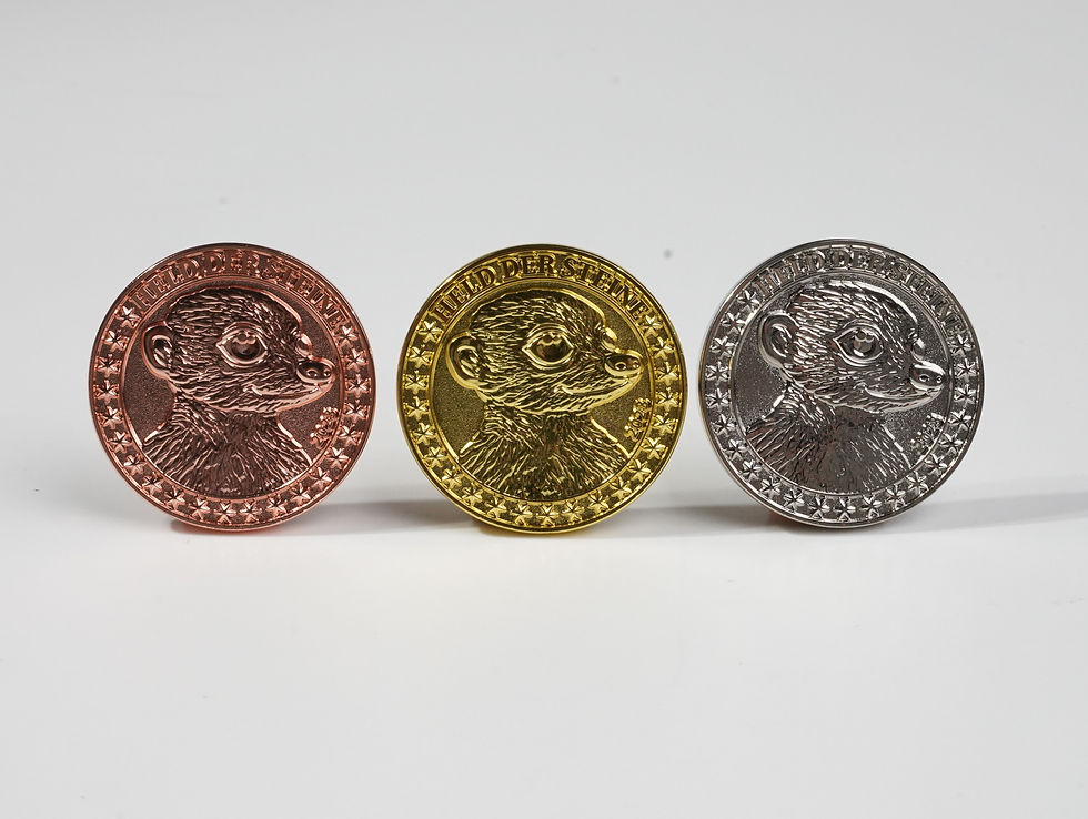 Miniaturbild: Heldentaler Erdmännchen - schwere Sammelmünze