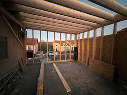 Extension Ossature bois R+1