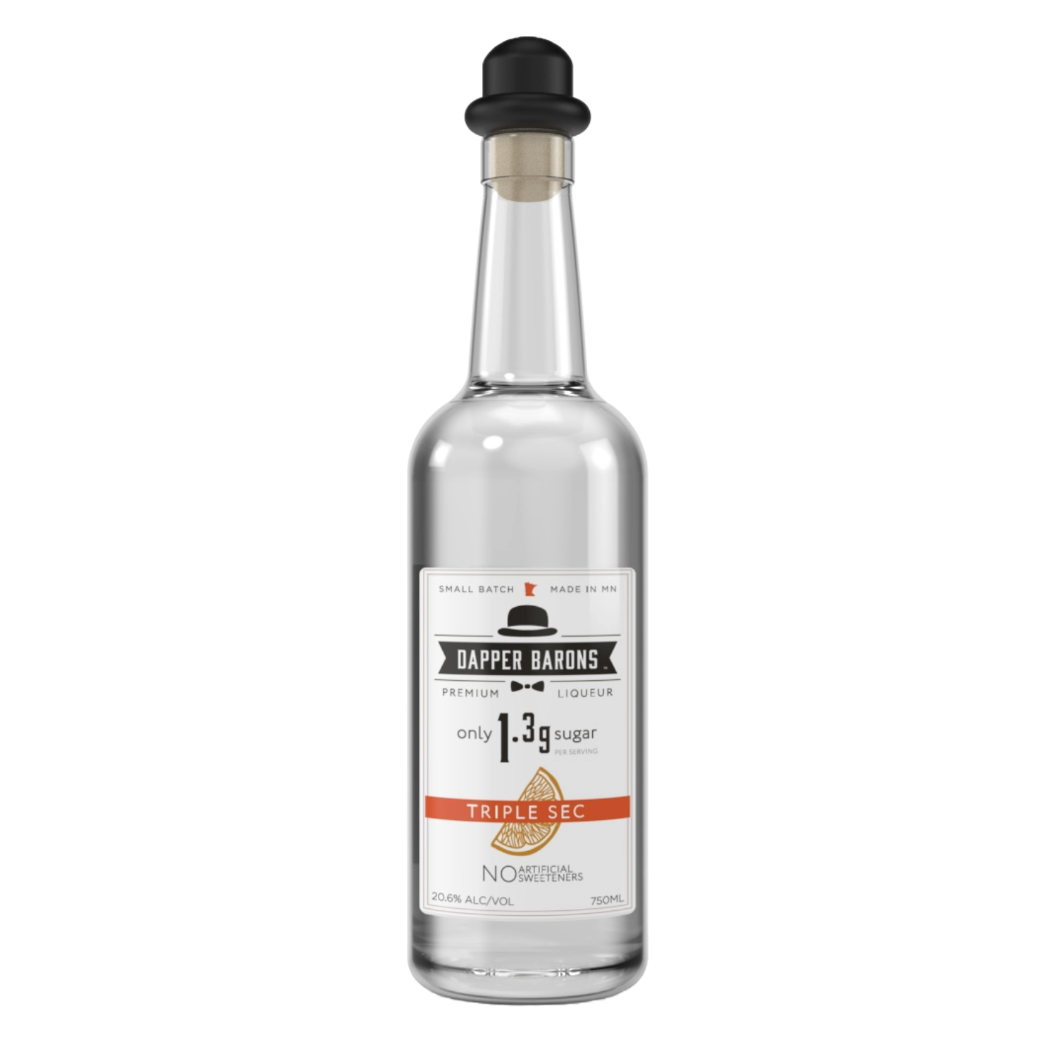 Dapper Barons, Triple Sec Premium Liqueur