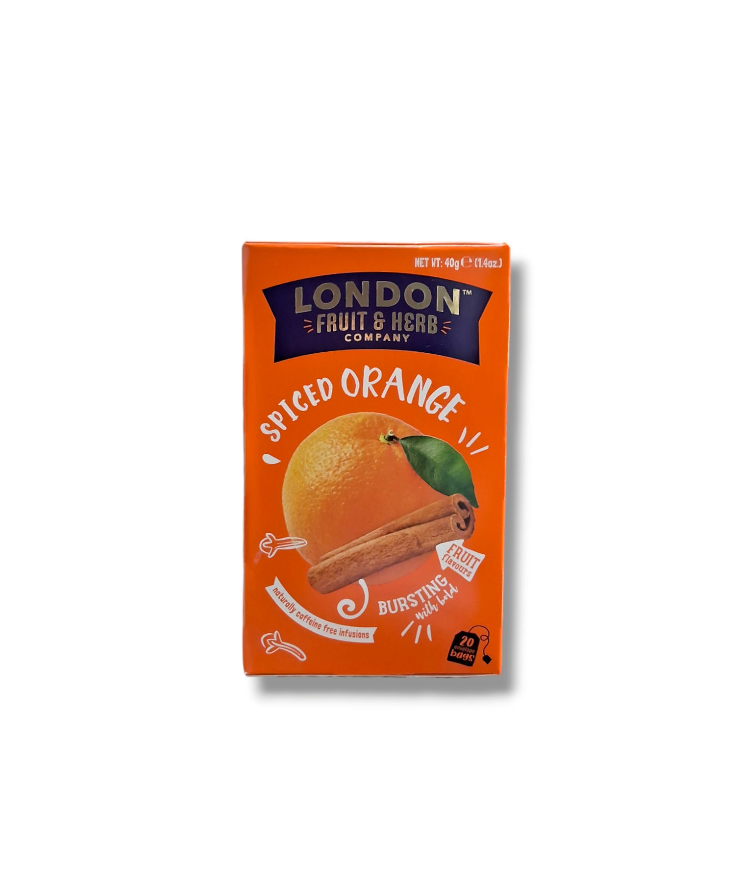 Chá London Fruit & Herb Spiced Orange 