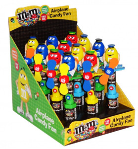 M & M Airplane Candy Fan | Valentina