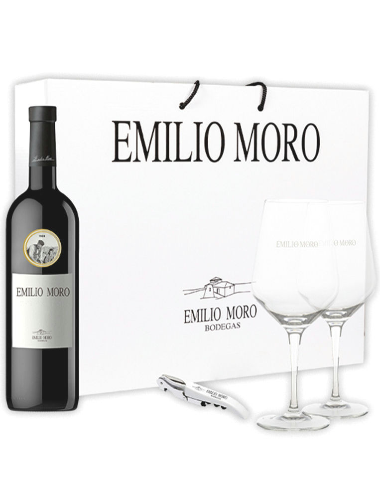 Vinho Emilio Moro 2 Copos + Abridor 750ml