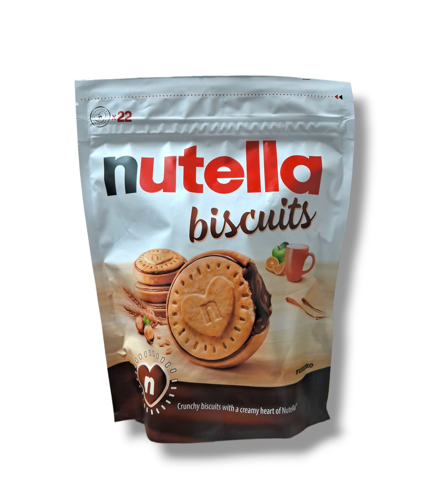 Nutella Biscuits x22 Peças 304g