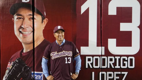 RODRIGO LOPEZ LLEGA AL SALÓN DE LA FAMA MEXICANO