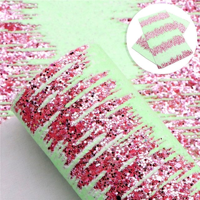 Chunky Streak - Lime Pink