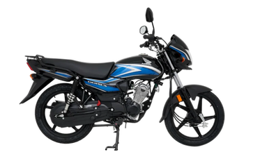 cb 110 honda moto en color azul