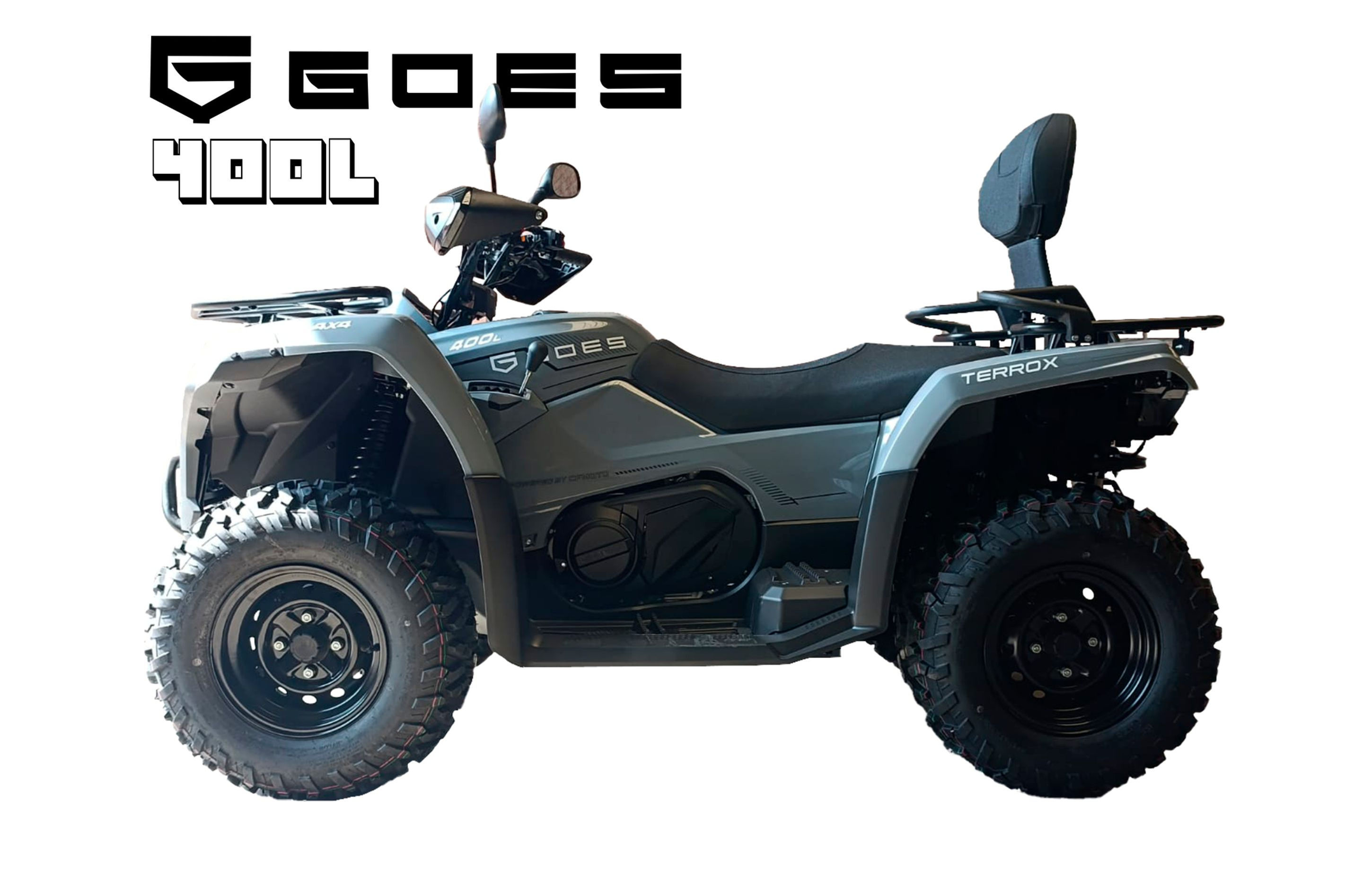 cuatrimoto goes 400l de incorpora traccion 4x4 y winchi