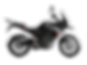 moto benelli trk251 negro