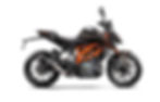 jch motocicleta ktm duke390 negro