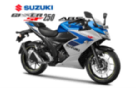 moto suzuki gixxer sf250 abs modelo 2026 azul blanco