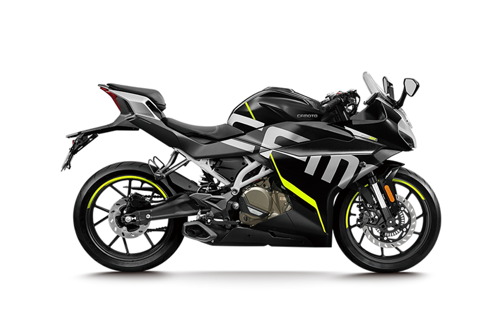 moto pistera cfmoto sr250 negro