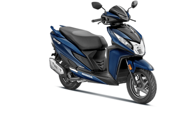 elegante elite 125 fi de honda en color azul