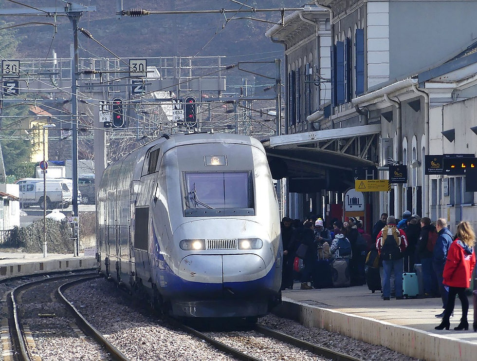 Miniatura: Traslado (desde o hasta) estación de ferocarril SNCF de Moutiers