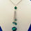 Thumbnail: Venitian and Swarovski crystals on Sterling Silver