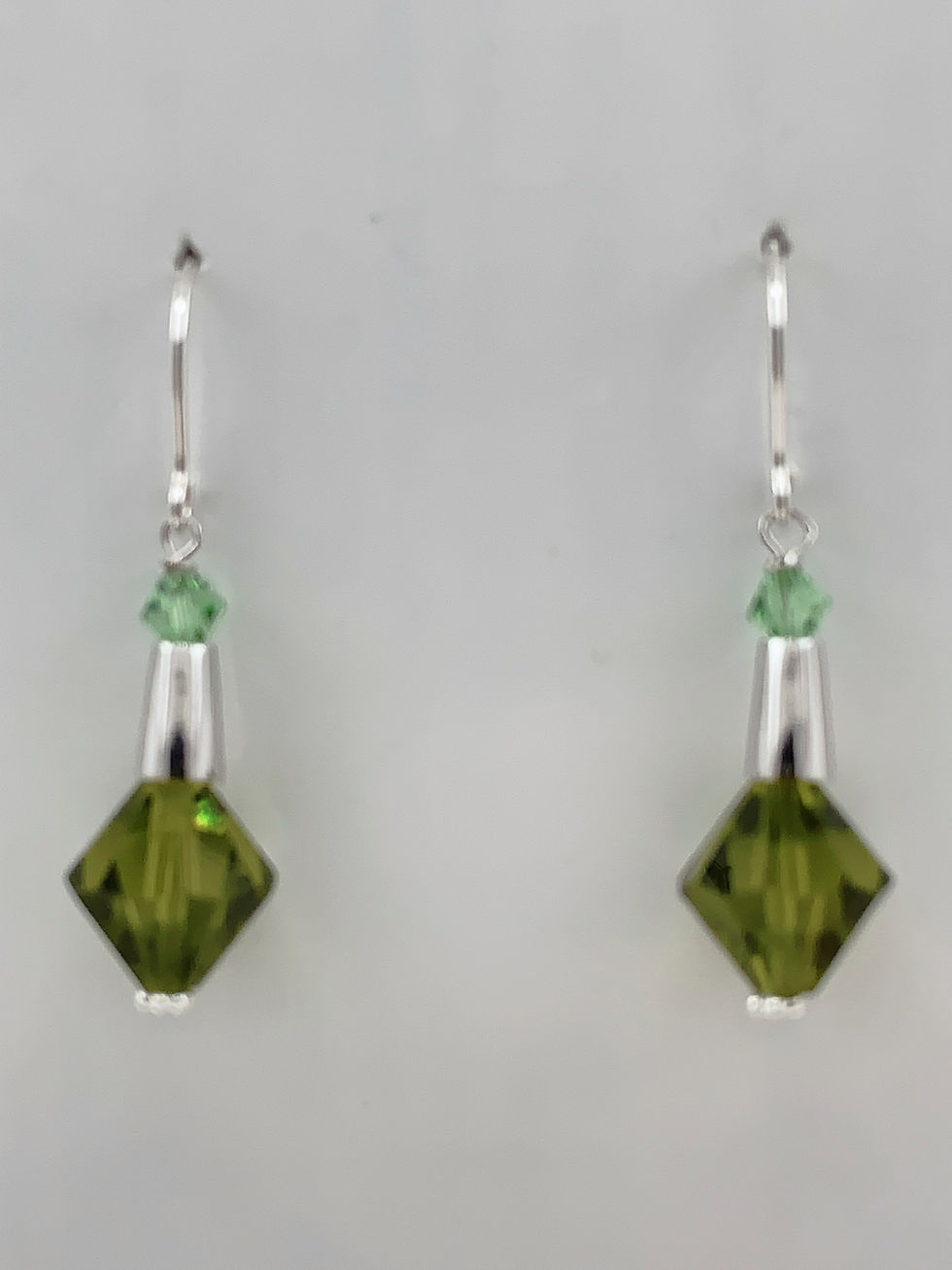 Thumbnail: Lustrous Swarovski Crystals on Sterling Silver