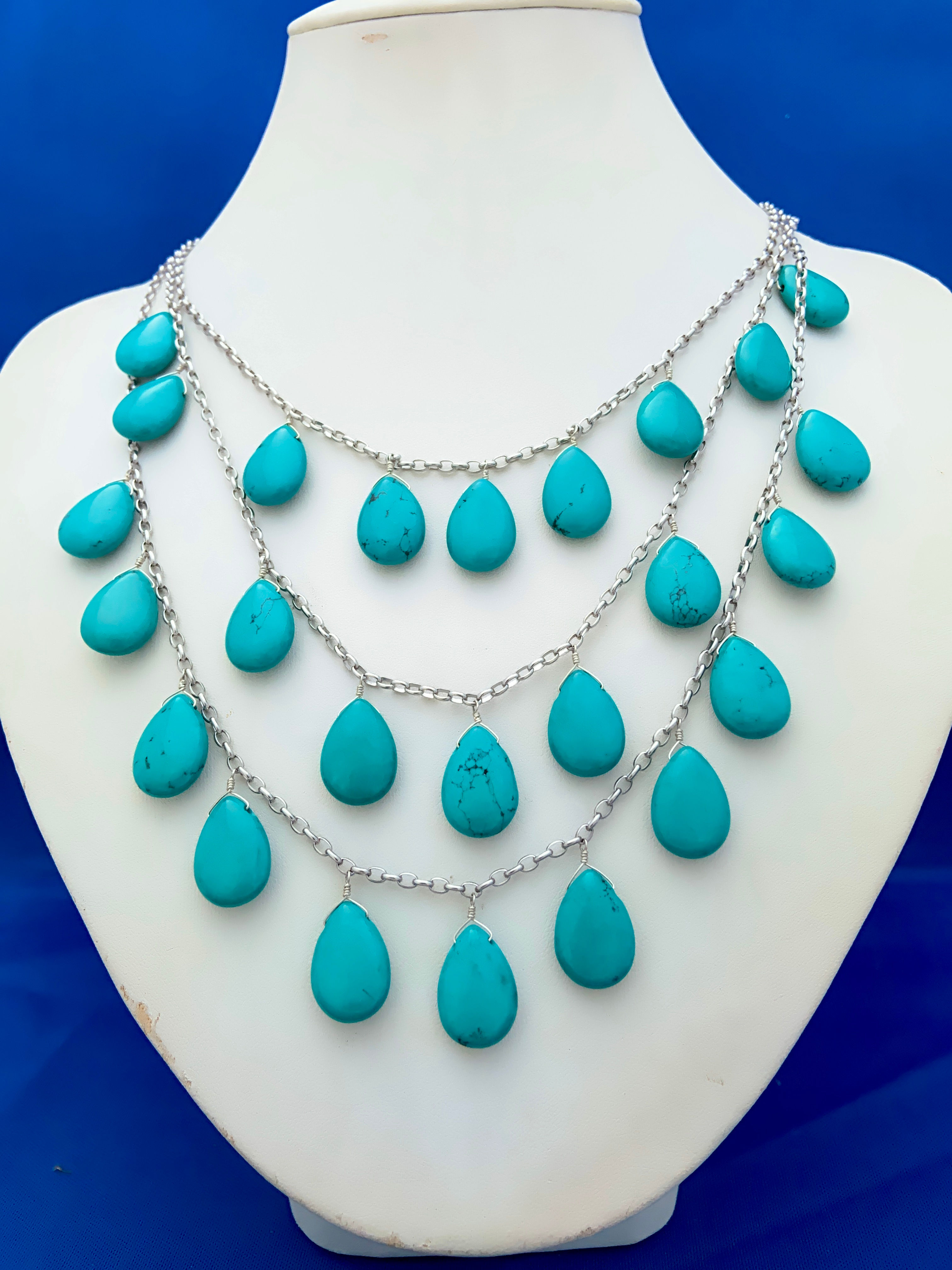 Turquoise on Sterling Silver