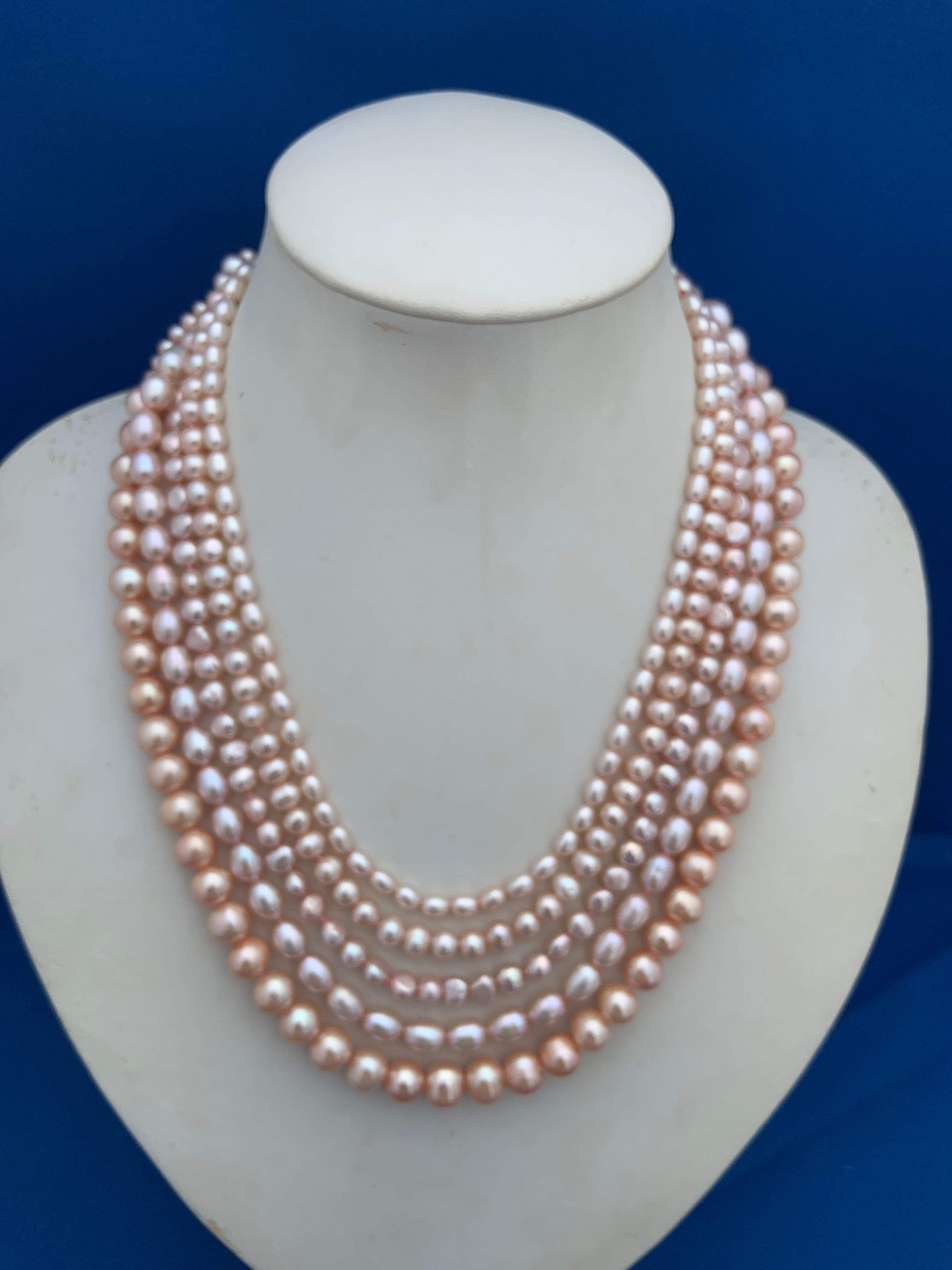 Freshwater Pearls on Sterling Silver