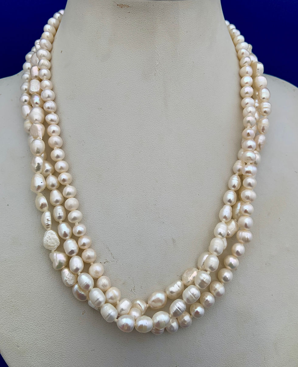 Thumbnail: Freshwater Pearl with Sterling Silver