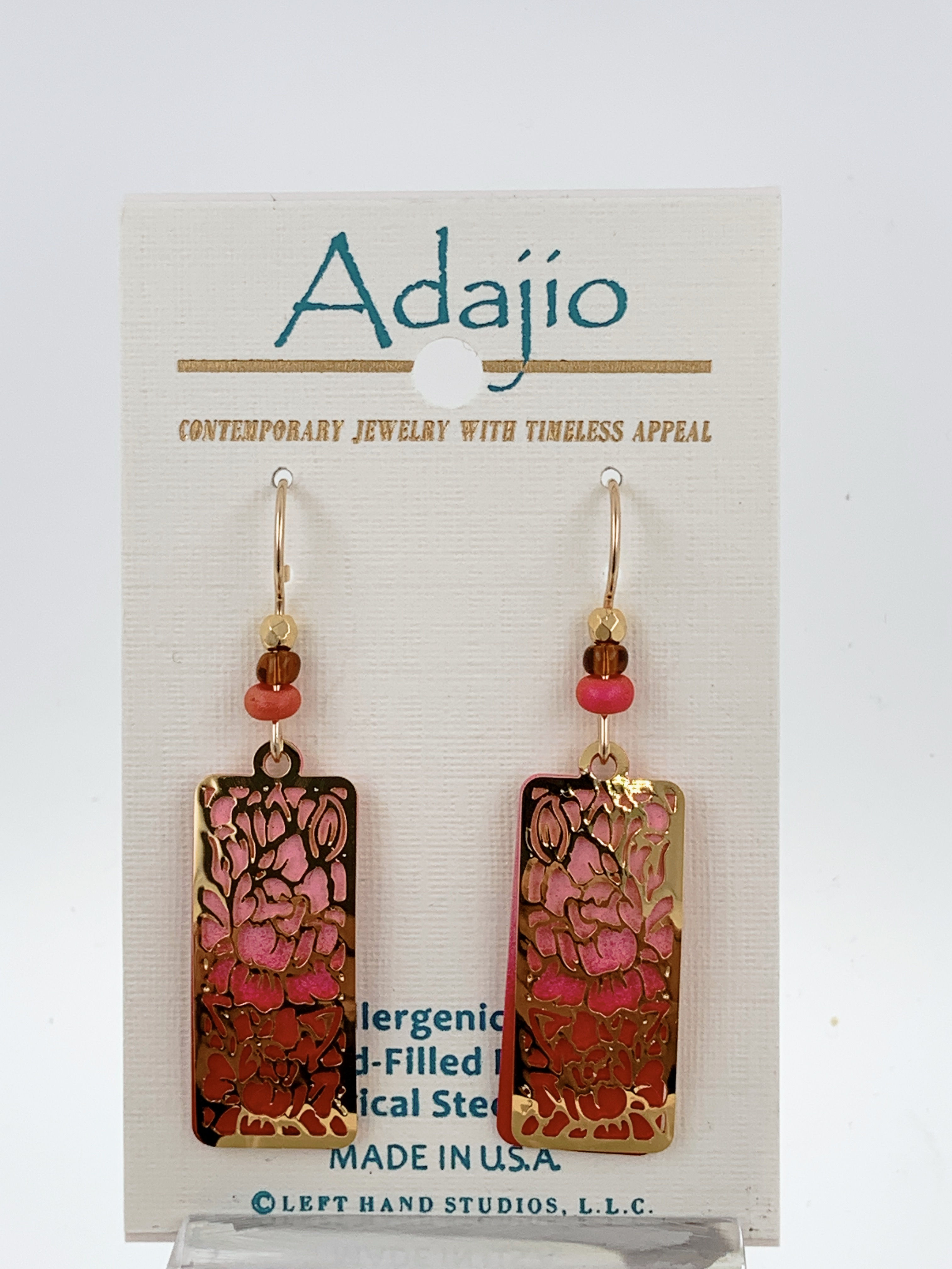 Layered and Laser cut Earring