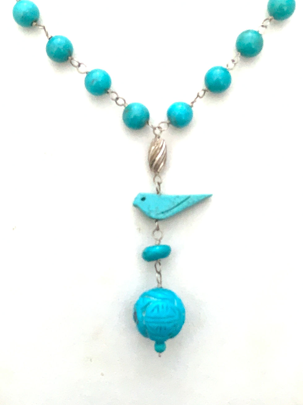 Thumbnail: Turquoise on Sterling Silver