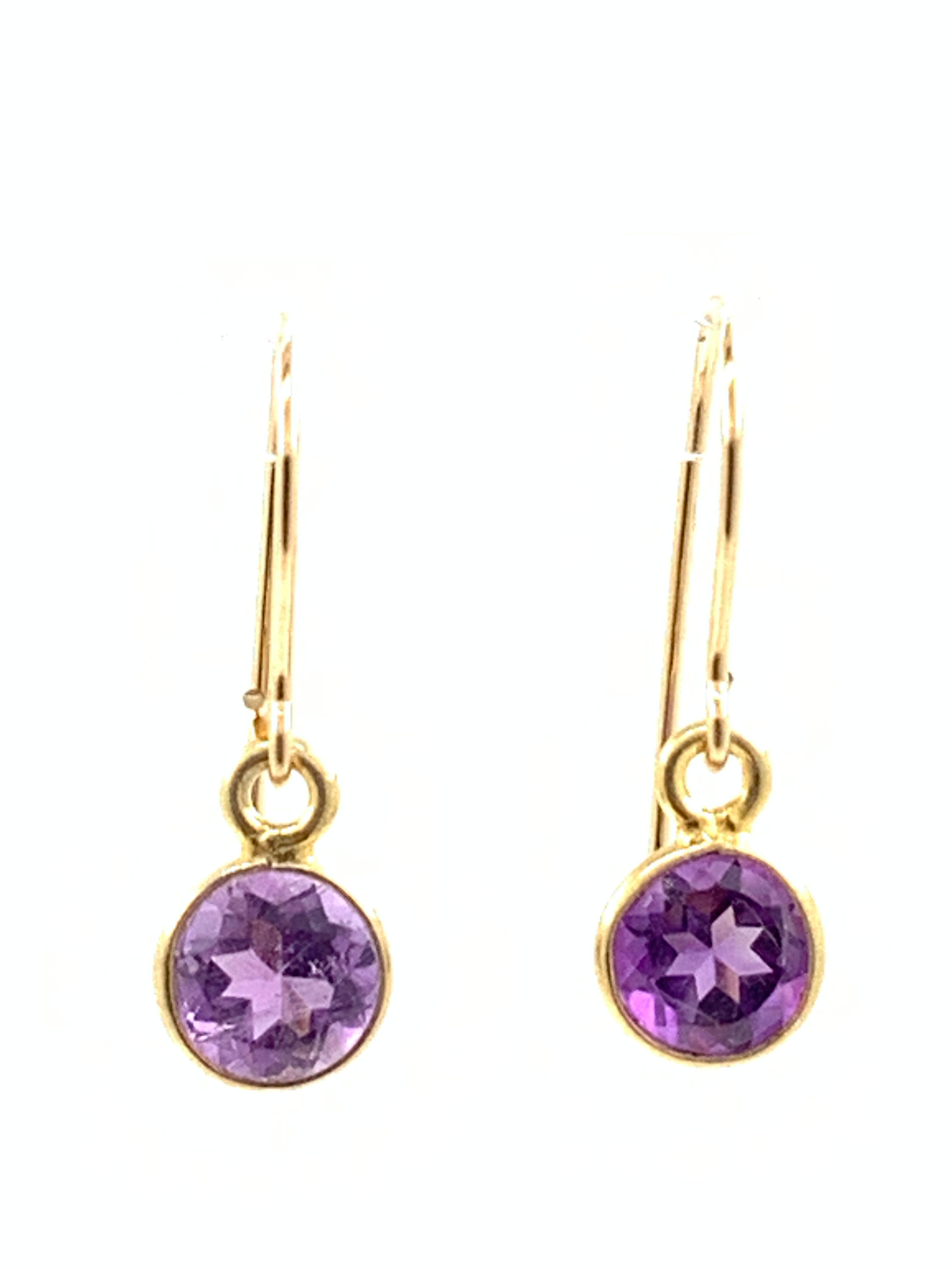 Amethyst on Vermeil and 14K G/F