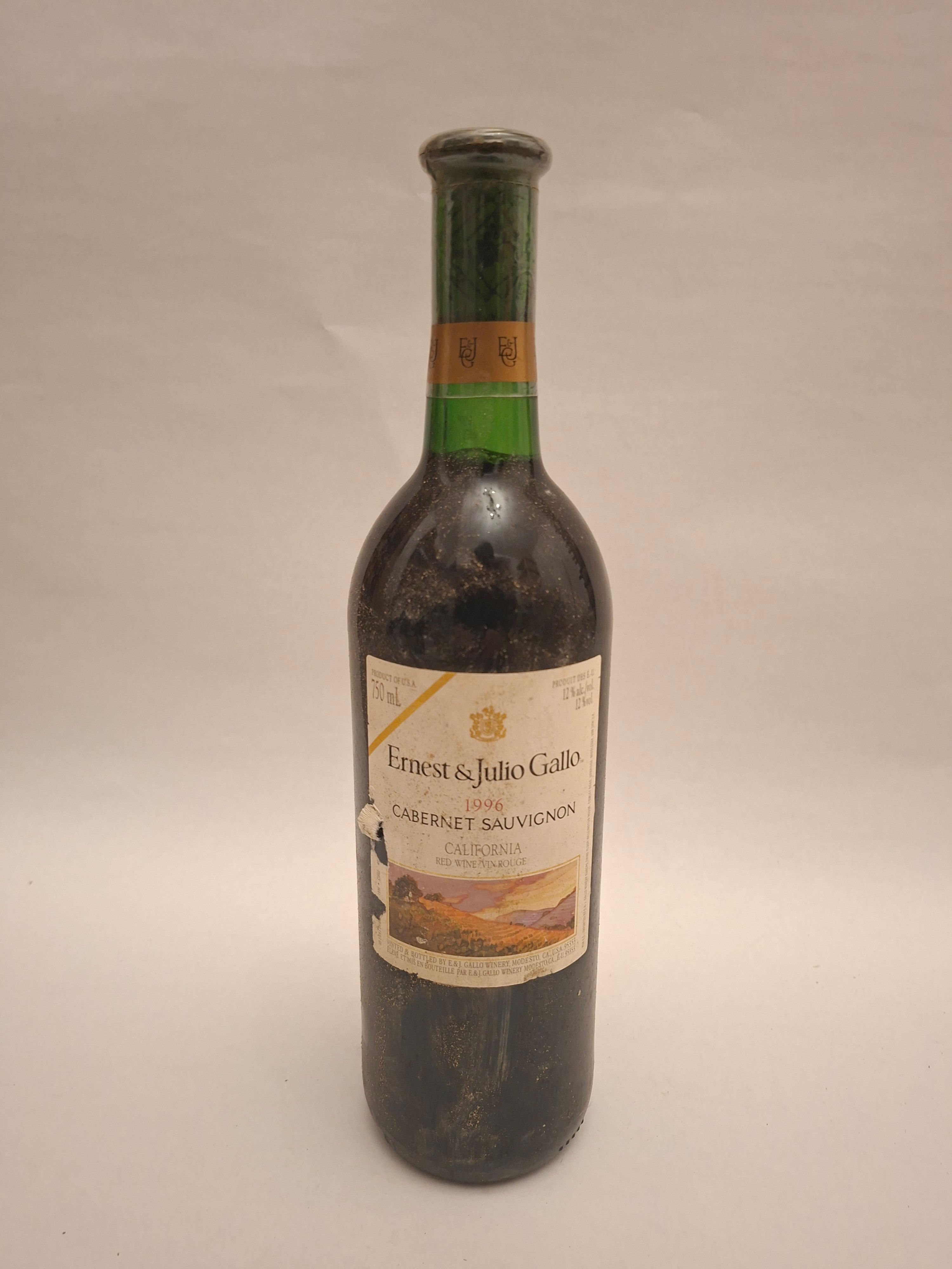 1996 Ernest & Julio Galllt.o – Cabernet Sauvignon0,75