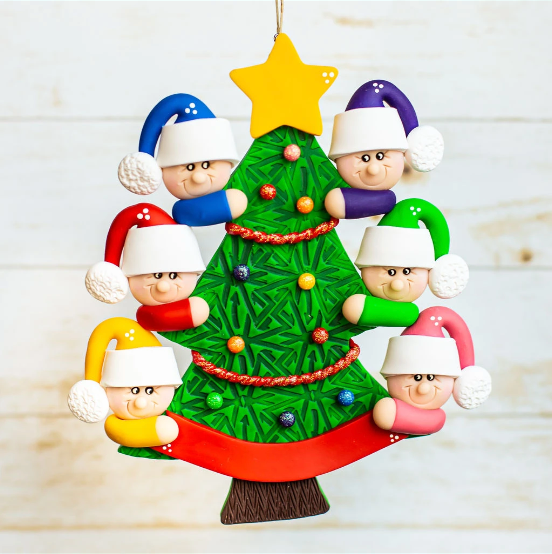 Christmas Tree Family 6